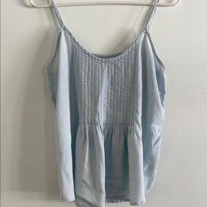 Light Blue Sleeveless Top